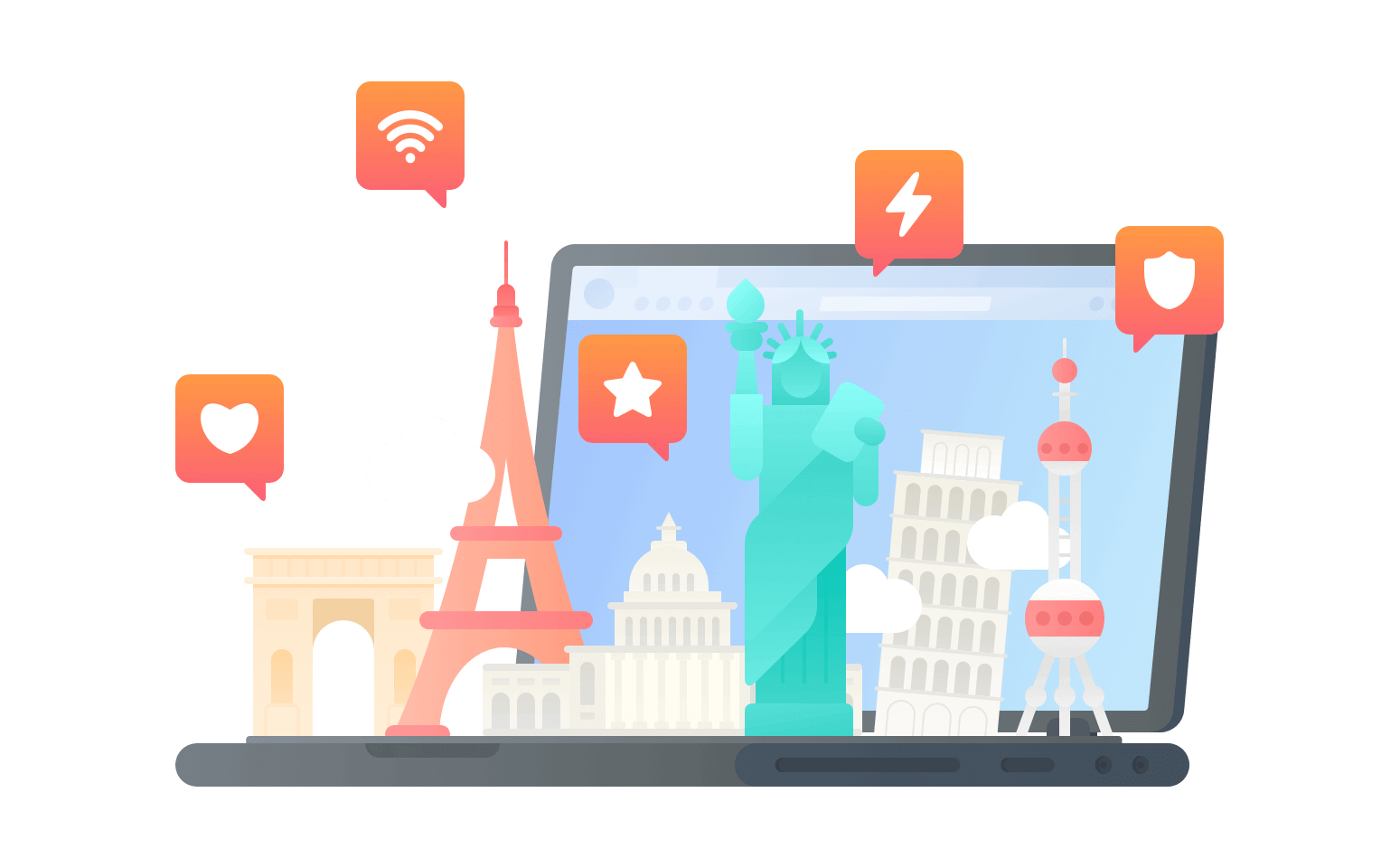 国外回国VPN - 通行中国